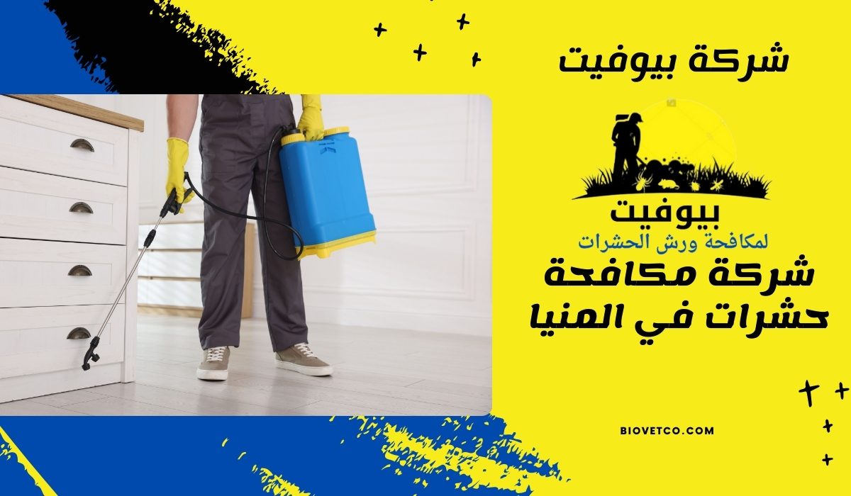 شركة مكافحة حشرات في المنيا 01033160250
