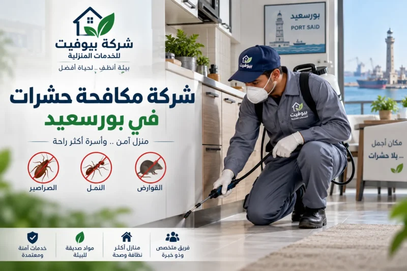 شركة مكافحة حشرات في بورسعيد  01033160250