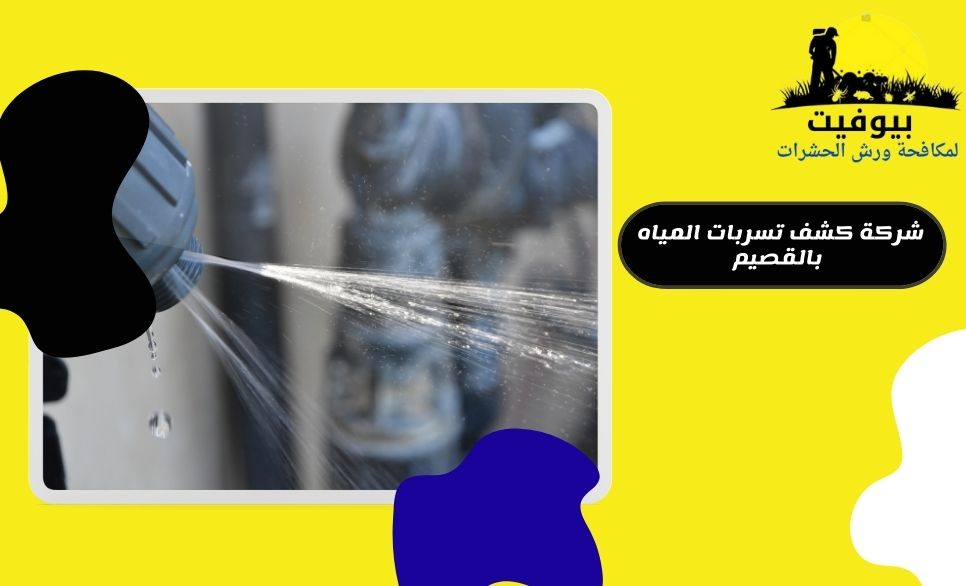 شركة كشف تسربات المياه بالقصيم