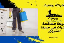 شركة مكافحة حشرات في مدينة الشروق