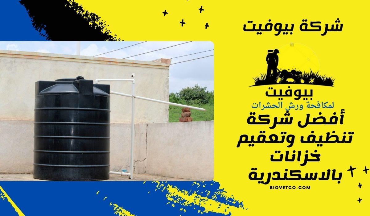 أفضل شركة تنظيف وتعقيم خزانات بالاسكندرية