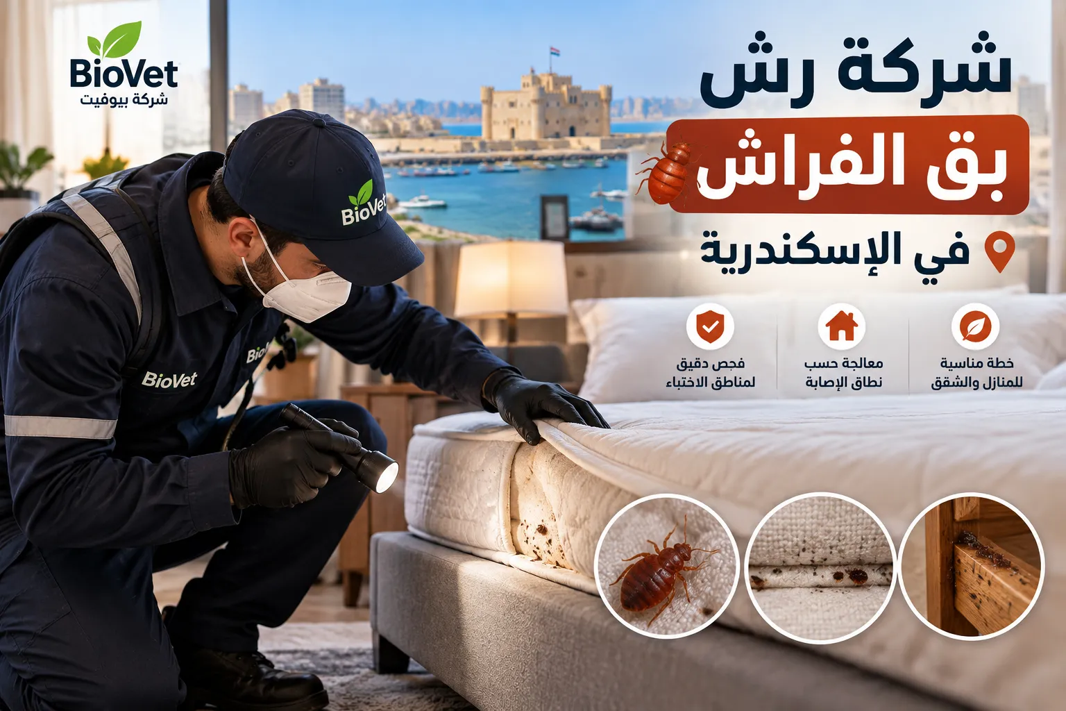 شركة رش البق في الإسكندرية 01033160250