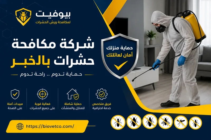 شركة مكافحة حشرات بالخبر