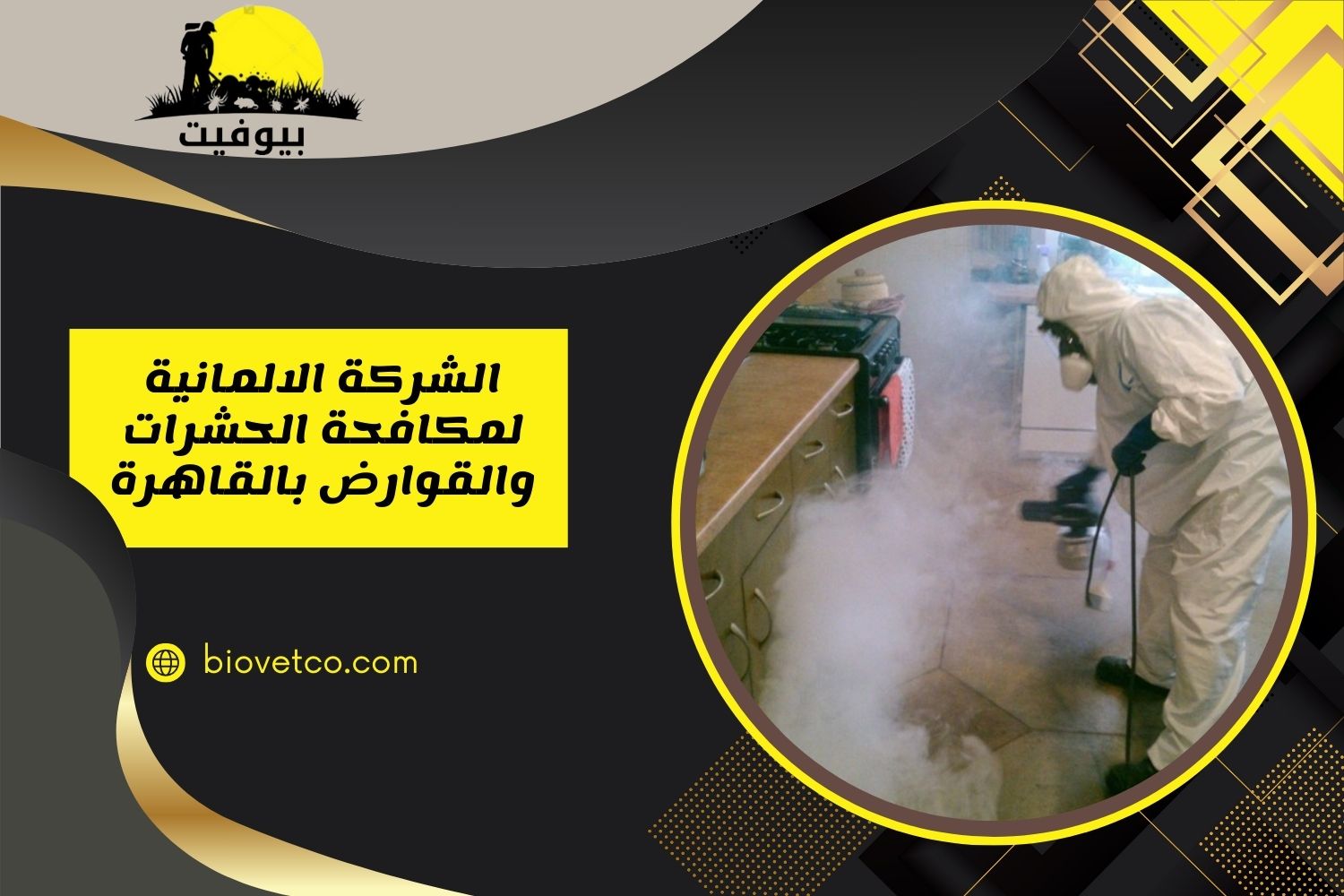 الشركة الالمانية لمكافحة الحشرات والقوارض بالقاهرة