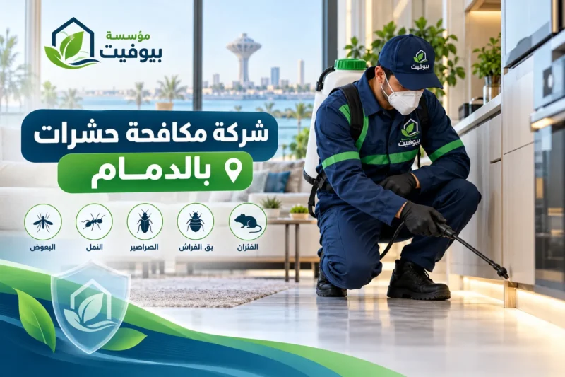 شركة مكافحة حشرات بالدمام