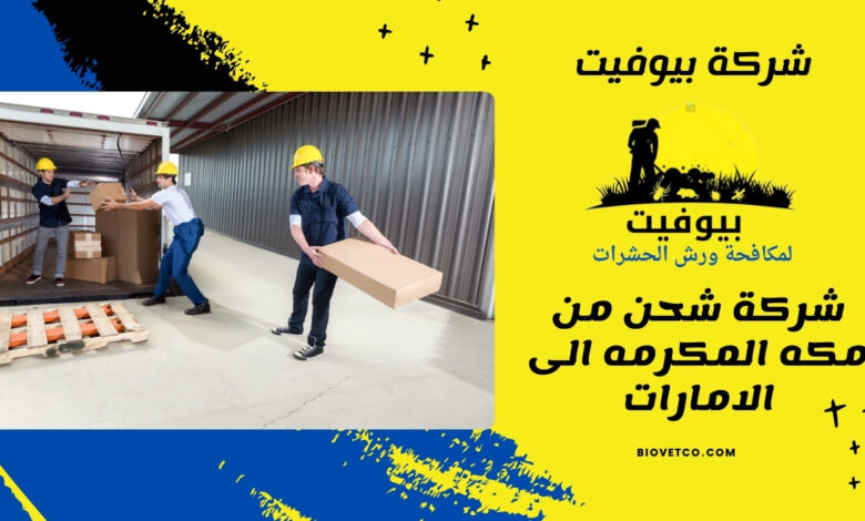 شركة شحن من مكه المكرمه الى الامارات