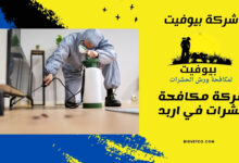 شركة مكافحة حشرات في اربد