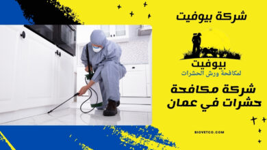 شركة مكافحة حشرات في عمان 