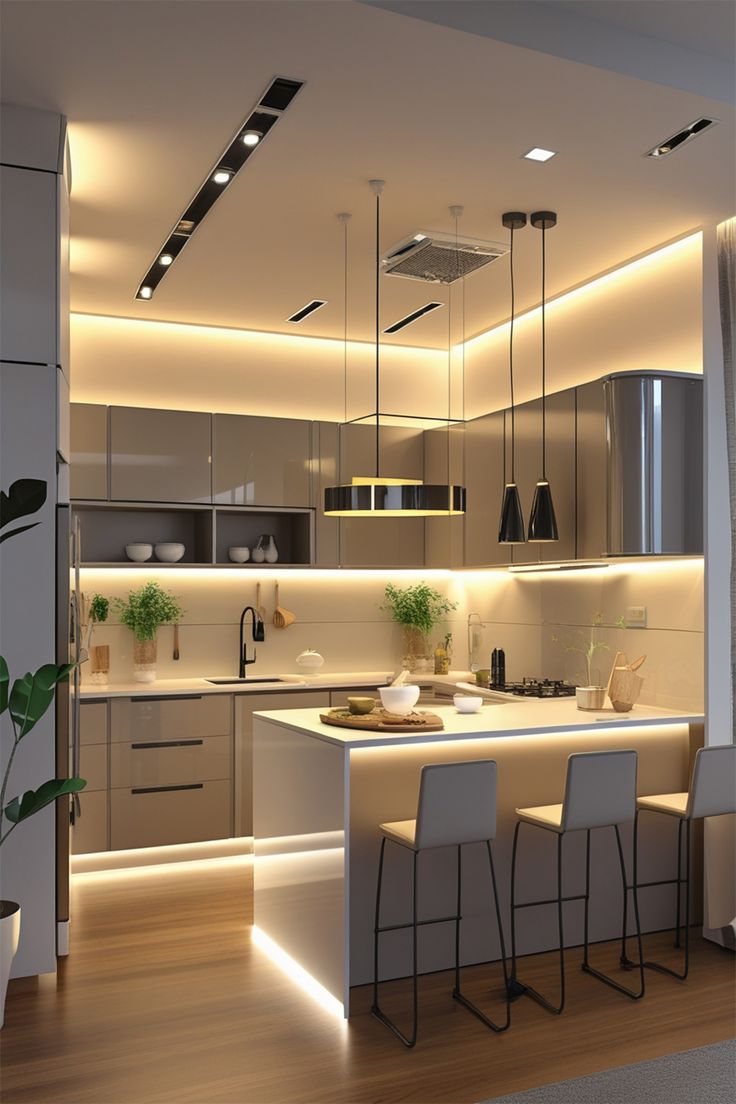 تصميم مطبخ كامل بالرياض