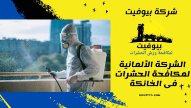 الشركة الألمانية لمكافحة الحشرات فى الخانكة 