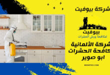 الشركة الألمانية لمكافحة الحشرات ابو صوير