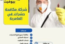 شركة مكافحة حشرات في العامرية