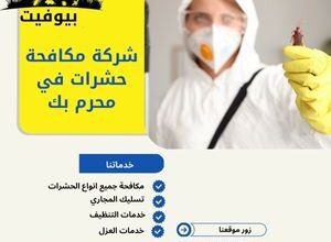 شركة مكافحة حشرات في محرم بك