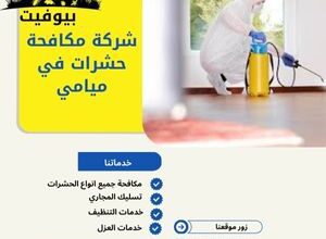 شركة مكافحة حشرات في ميامي