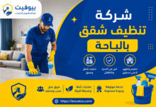 شركة تنظيف شقق بالباحة